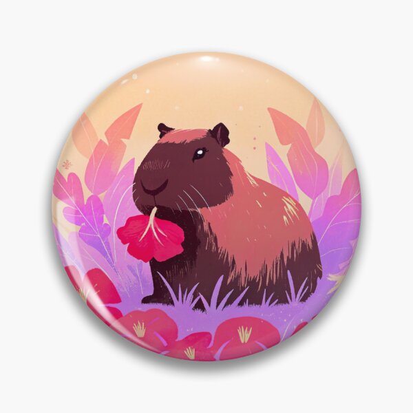 Item preview, Blooming Capybara Joy designed and sold by SibMa.