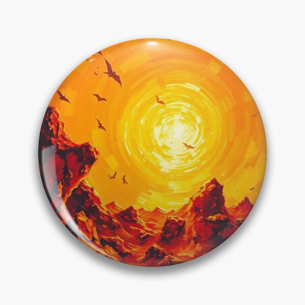 Item preview, Burning Horizon – Fiery Apocalypse Art designed and sold by apoknight.