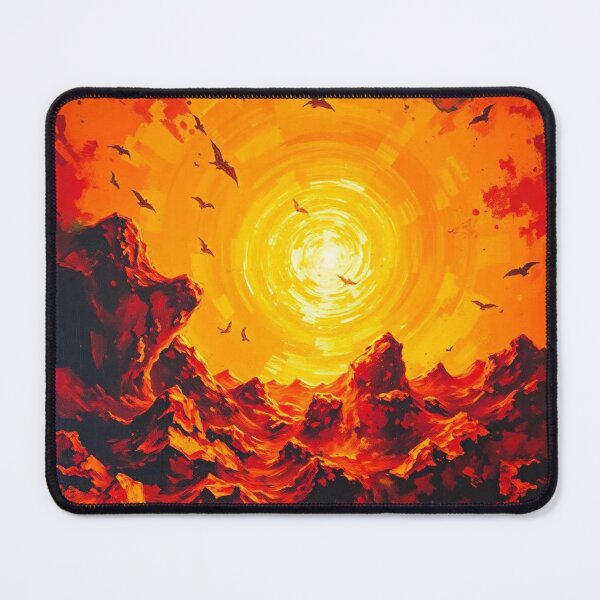 Item preview, Burning Horizon – Fiery Apocalypse Art designed and sold by apoknight.