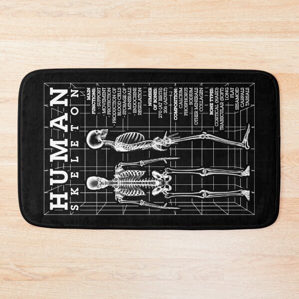 Item preview, Human Skeleton Anatomy Bones Diagram STEM Science Facts designed and sold by GrandeDuc.