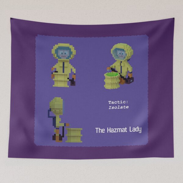 Item preview, CyberDefense - The Hazmat Lady - Profile designed and sold by Lisandro Tapia.