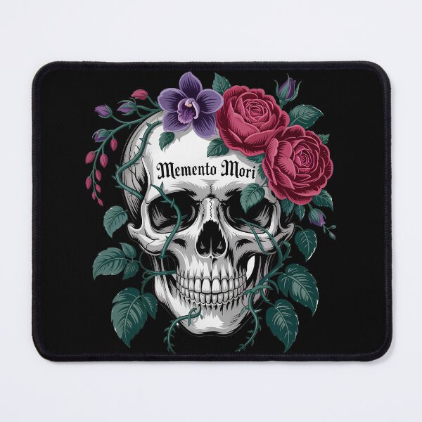 Item preview, Floral Gothic Skull designed and sold by Refinret.