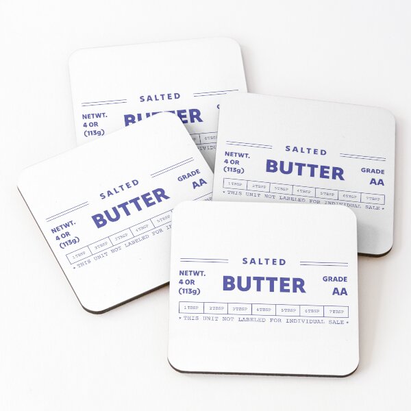 Item preview, Salted Butter, Stick Of Butter, Funny Baker, Baking, Foodie Chef, Butter Lover  designed and sold by toongstudio.