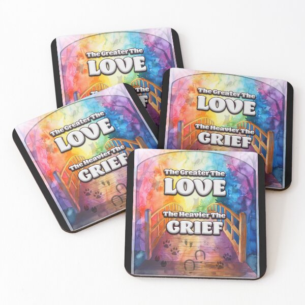 Item preview, Rainbow Bridge Love/Grief designed and sold by Karen Wood.