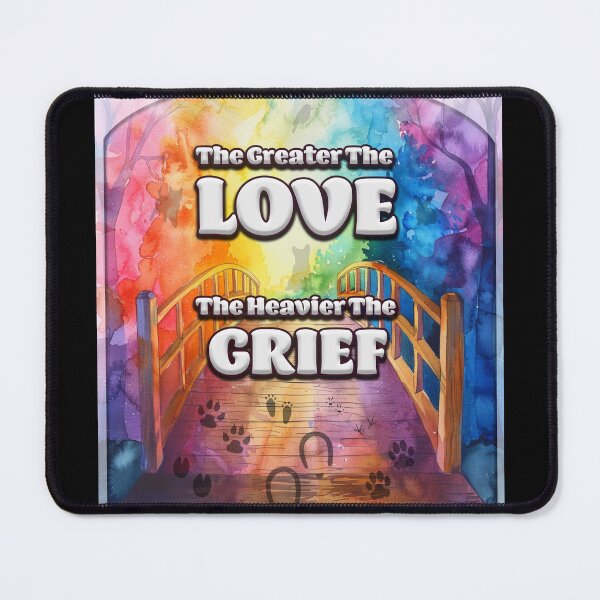 Item preview, Rainbow Bridge Love/Grief designed and sold by Karen Wood.