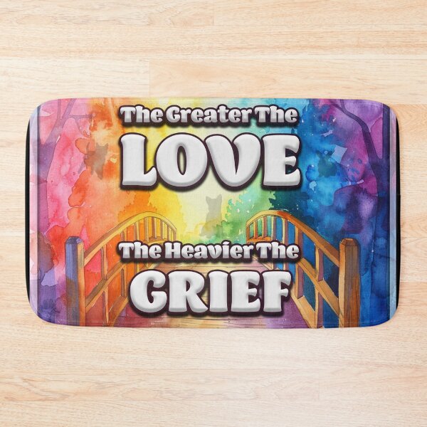 Item preview, Rainbow Bridge Love/Grief designed and sold by Karen Wood.