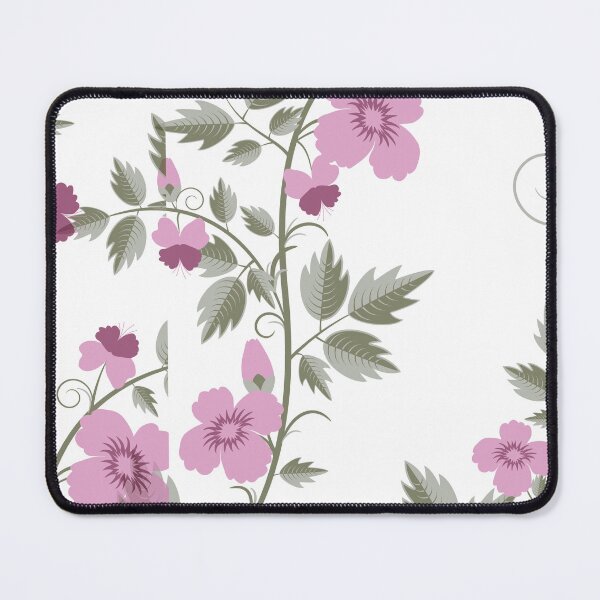 Item preview, Super pretty pink floral pattern designed and sold by Jamildesign.