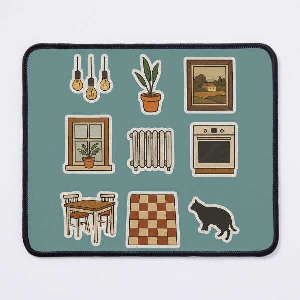 Item preview, Cozy Vintage Interior Objects Collection designed and sold by zzz888.