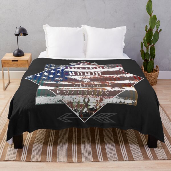 Item preview, grunge styled david's star shaped american flag art - e pluribus unum designed and sold by hayrpictures.