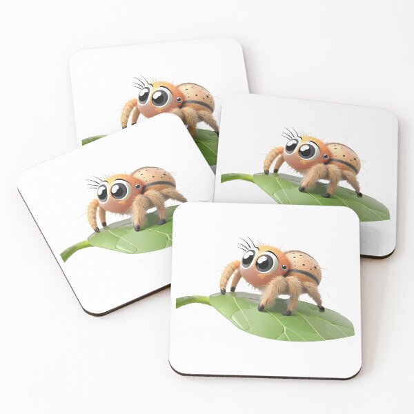 Item preview, Curious Little philippus Spider on a Leaf designed and sold by artSchip.