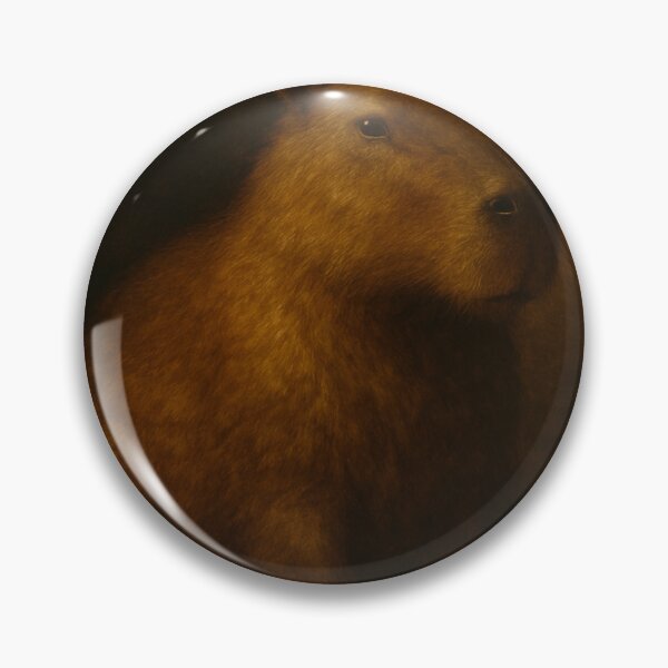 Item preview, Renaissance-style painting of a Cappybara designed and sold by Warhungrymonkey.