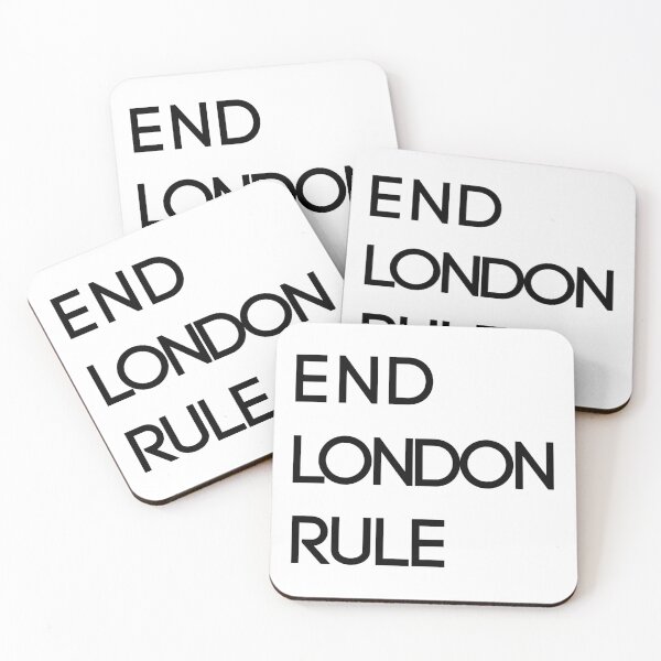 Item preview, END LONDON RULE, Scottish Independence Slogan designed and sold by MacPean.