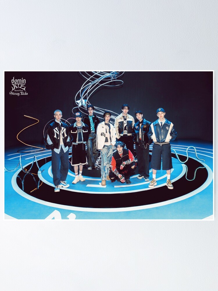 Stray Kids World Tour 2025 DominATE teaser images poster ot8 kpop