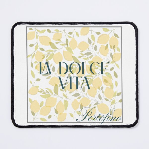 Item preview, LA DOLCE VITA PORTOFINO LEMONS designed and sold by SpongyDesings.