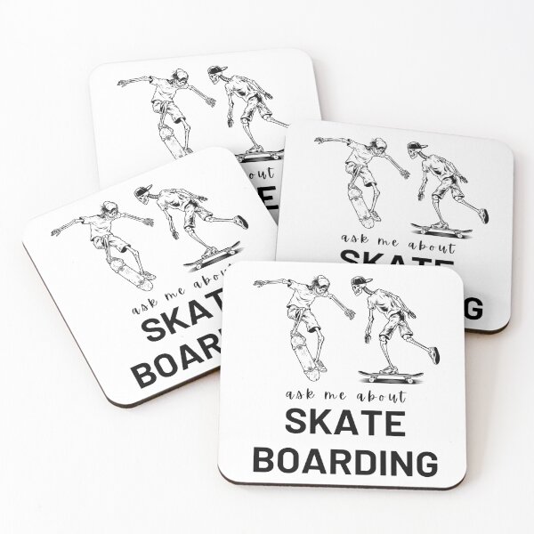 Item preview, Ask Me About Skateboarding designed and sold by impressionofmel.