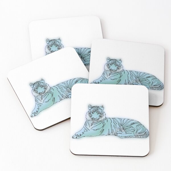 Item preview, Maple the Tiger the Regal Resting – animalz designed and sold by Ashley’sAnimalz.
