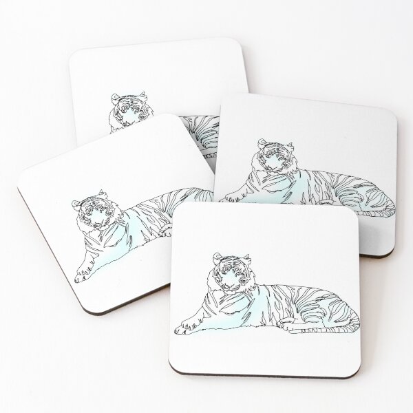 Item preview, Maple the Tiger the Regal Resting – animalz designed and sold by Ashley’sAnimalz.
