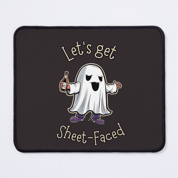 Item preview, Lets get sheet-face - Black designed and sold by CreepyCurator.