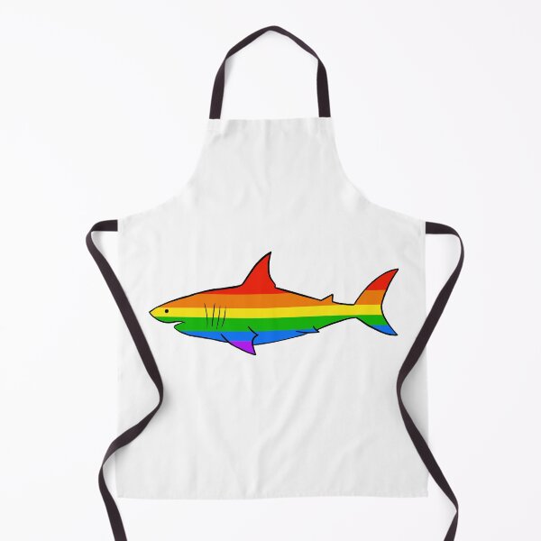 Item preview, Pride Shark designed and sold by MishCraftz.