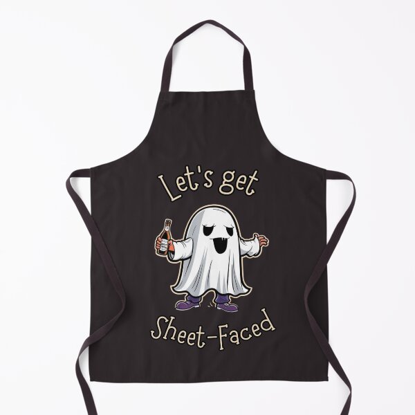 Item preview, Lets get sheet-face - Black designed and sold by CreepyCurator.
