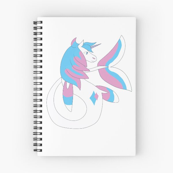 Artikelvorschau, Transgender Pride MerUnicorn entworfen und verkauft von RedVioletShirts.