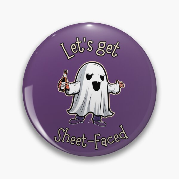 Item preview, Lets get sheet-face - Purple designed and sold by CreepyCurator.