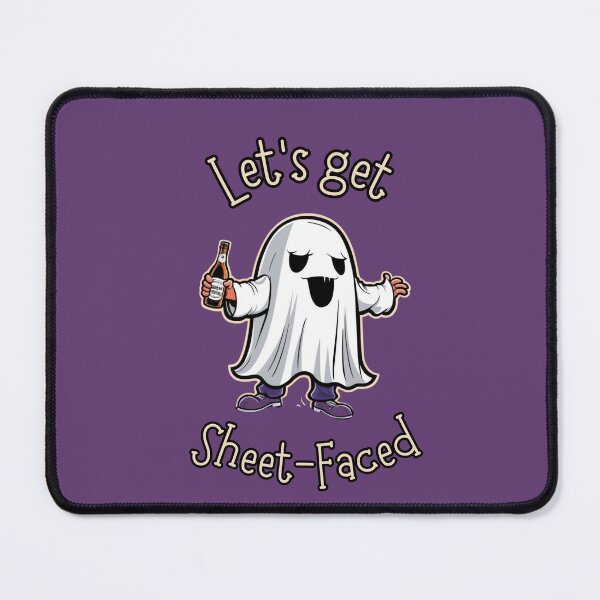 Item preview, Lets get sheet-face - Purple designed and sold by CreepyCurator.