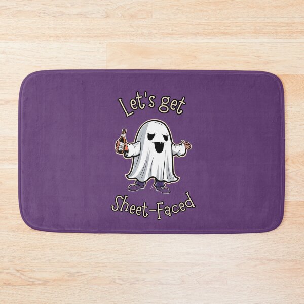 Item preview, Lets get sheet-face - Purple designed and sold by CreepyCurator.