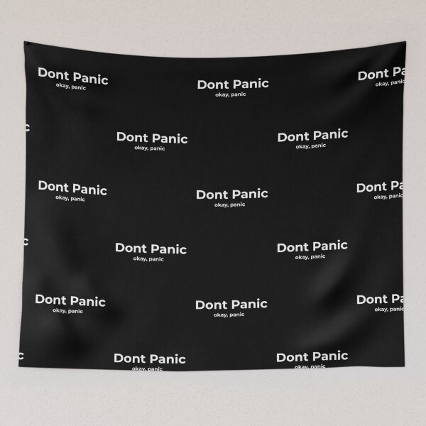 Item preview, Don't Panic (ok panic) designed and sold by CapriCreatives.