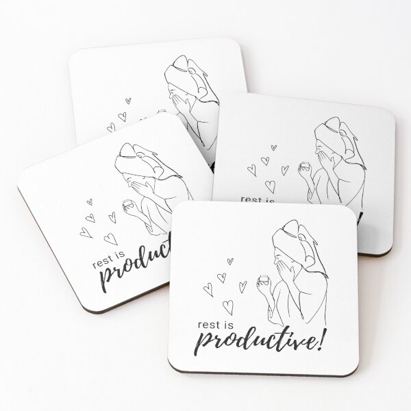 Item preview, Rest Is Productive designed and sold by impressionofmel.