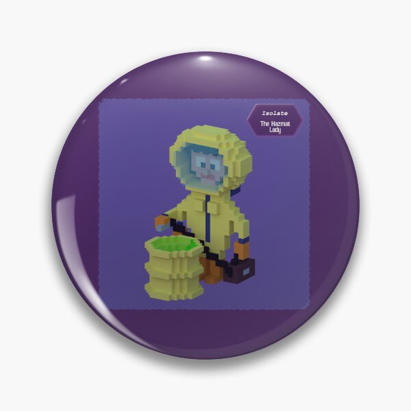 Item preview, CyberDefense - The Hazmat Lady designed and sold by Lisandro Tapia.