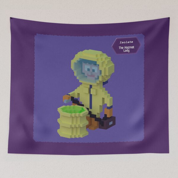 Item preview, CyberDefense - The Hazmat Lady designed and sold by Lisandro Tapia.