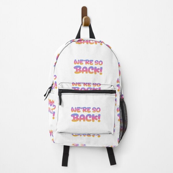 Item preview, We're So Back! Pastel Sunset Big Bold designed and sold by Memes N Lore .