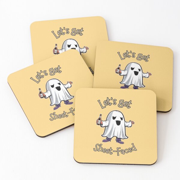 Item preview, Lets get sheet-face - Yellow designed and sold by CreepyCurator.
