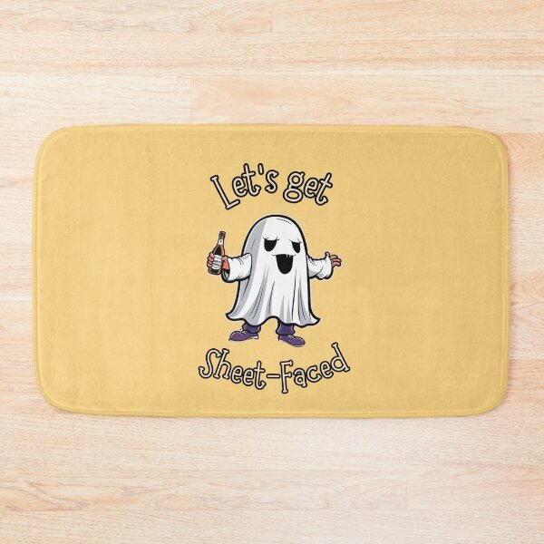Item preview, Lets get sheet-face - Yellow designed and sold by CreepyCurator.