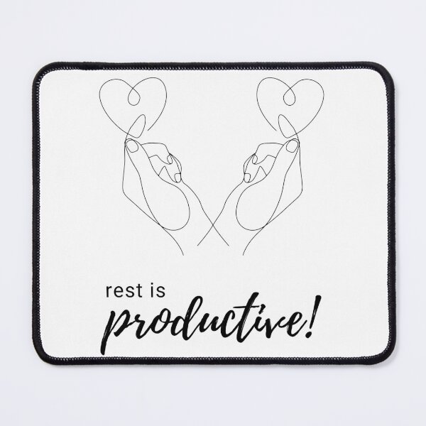 Item preview, Rest Is Productive designed and sold by impressionofmel.