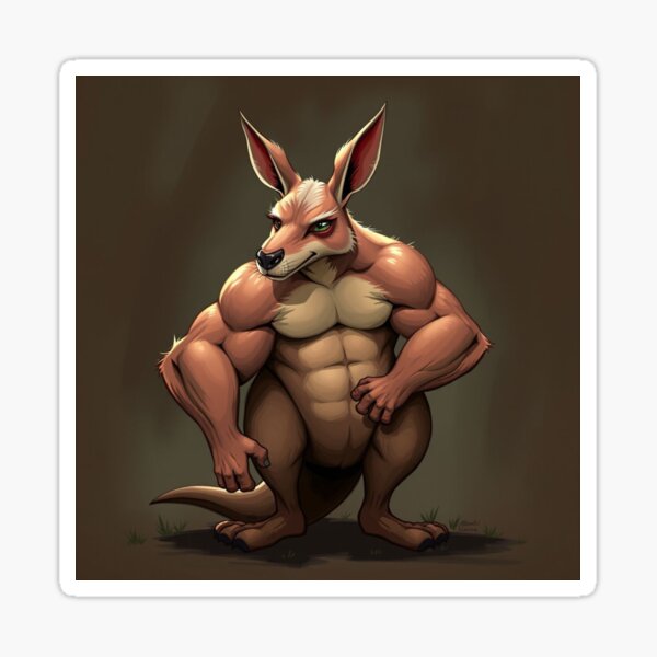 Item preview, Animated kangaroo designed and sold by Vibrant-Shadows.