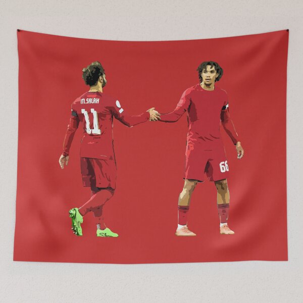 Item preview, Mo Salah + Trent Alexander Arnold designed and sold by raffrasta.