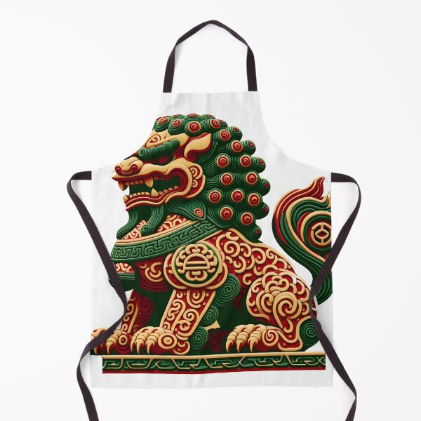 Item preview, stone lion designed and sold by aliraweb.