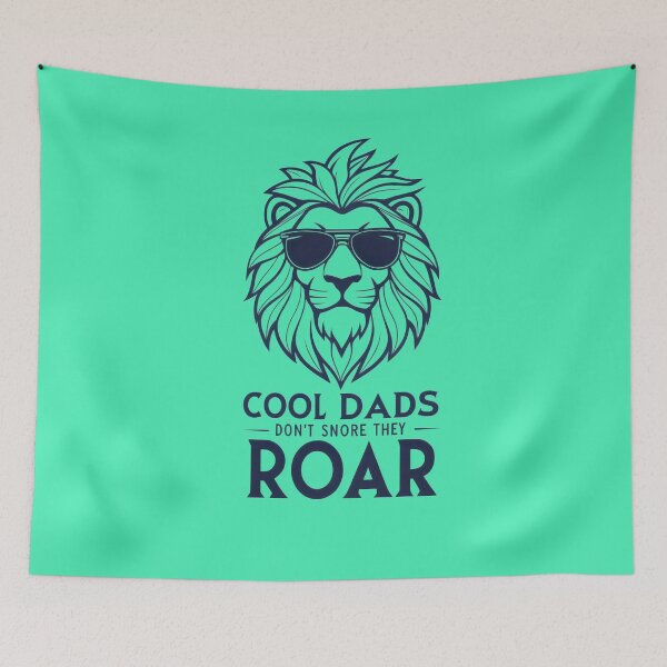 Item preview, Cool Dads Don't Snore They Roar – Funny Father's Day Gift for Dad designed and sold by Yassino-Studio.
