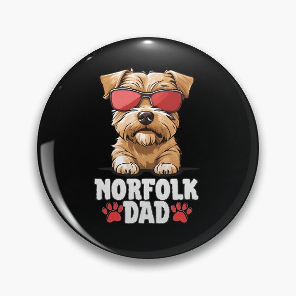 Item preview, Norfolk Terrier Dad – Brave, Compact, and Full of Charm designed and sold by GoodyPaws.