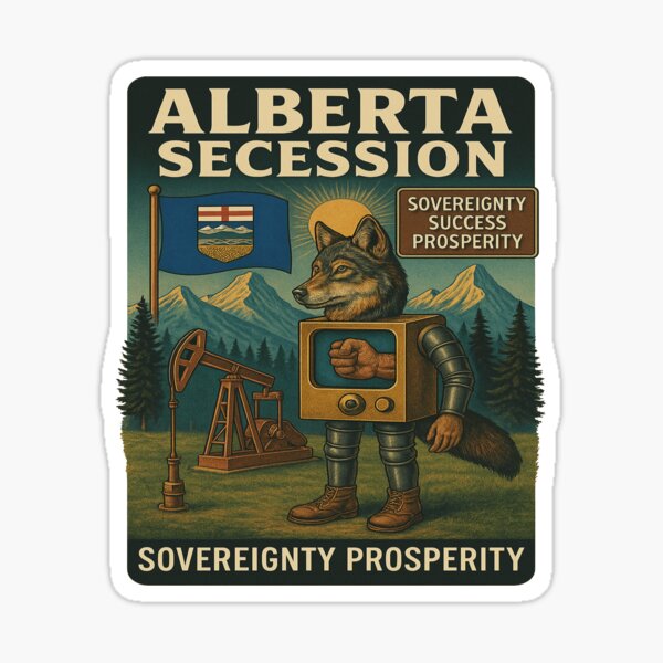 Item preview, Secession for Alberta designed and sold by Alberta Freedom Shop.