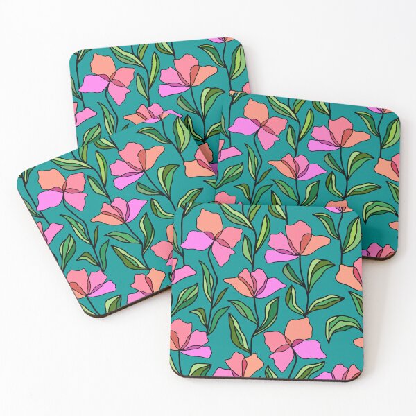 Item preview, Modern Girly Floral Pattern  designed and sold by Charmy Design.