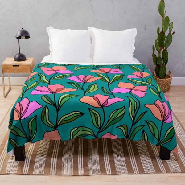 Item preview, Modern Girly Floral Pattern designed and sold by Charmy Design.