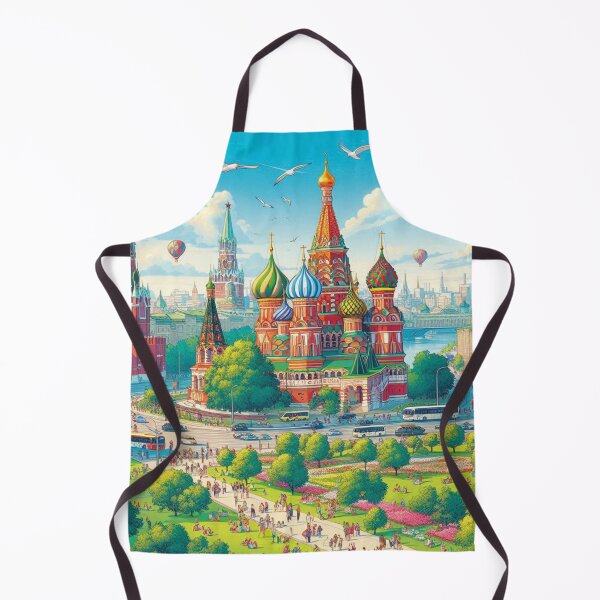 Item preview, Moscow city in anime style designed and sold by MerlinWear.