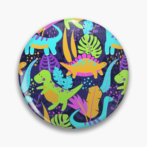 Item preview, Neon Jungle Dinosaurs designed and sold by robyriker.