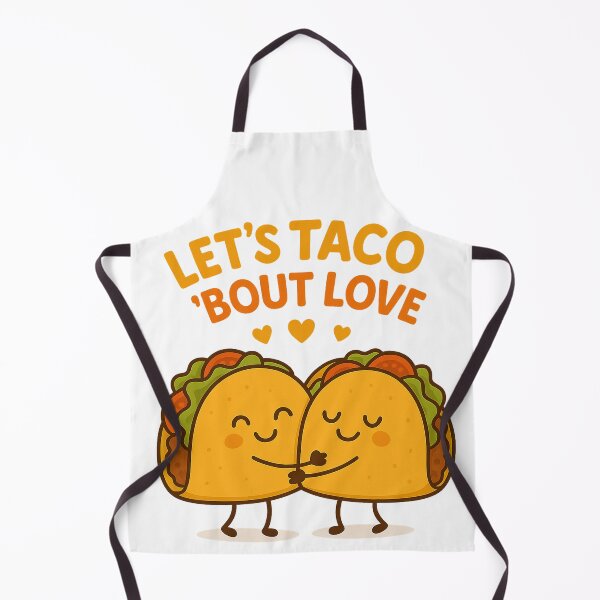 Item preview, Let's Taco 'Bout Love – Cute Taco Hug Design designed and sold by DonnyFoodGadget.