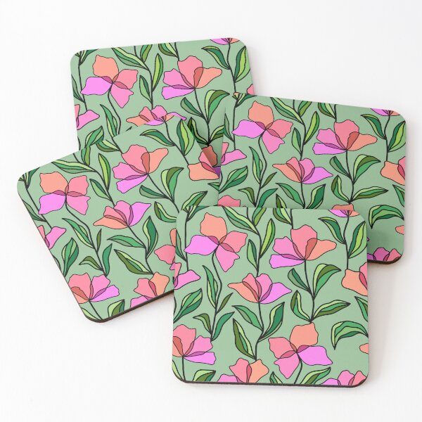 Item preview, Modern Girly Floral Pattern (2nd copy) designed and sold by Charmy Design.