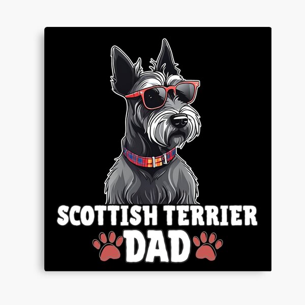 Item preview, Scottish Terrier Dad – Bold, Proud, and Unmistakably Classy designed and sold by GoodyPaws.