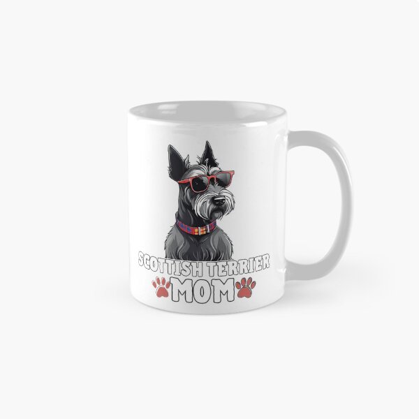 Item preview, Scottish Terrier Mom – Fierce, Classy, and Full of Love designed and sold by GoodyPaws.